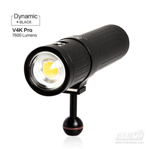 V4K PRO v2 (7,600 Lumens)- Extended Battery Semi-Pro Video Light